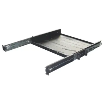 Ideal for mounting computer keyboard or equipment which needs to be readily accessible. Tough black powdercoated finish. Supplied in flat pack format which assembles in minutes. Base size 415W x 350Dmm. Extends 340mm.