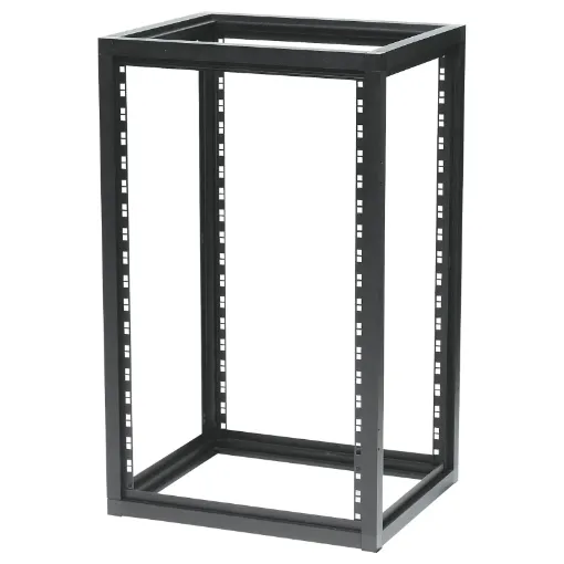 These racking systems have been designed for audio and communication systems. They are durable, strong , good looking, lightweight, easy to assemble and suit the modern day office environment.