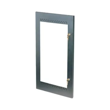 These lockable perspex doors may be mounted on the front or rear of the rack. Note, a pop-rivet gun is required for attaching door to the rack frame. Add 30mm to the depth measurement of your rack per door.