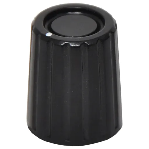 With white indicator dot. 1/4" shaft with grubscrew
