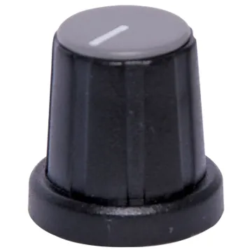 'D' type to suit 1/4" shaft with flattened edge. Removable coloured caps for precise pointer alignment. Unsuitable for R 2150 series wirewound pots.

Please Note: These do not fit the D Shaft Rotary Switch series S 3021 to S 3024