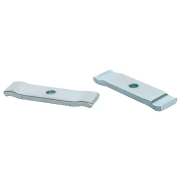 Clamps two TO-220 devices to a heatsink.