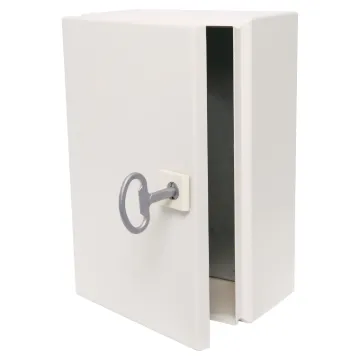 Constructed from 1.2mm steel, these heavy duty wall mount enclosure is suitable for mounting electrical switching circuitry and other industrial designs. Panels are coated in a tough, rippled epoxy polyester powder coat in RAL7035.