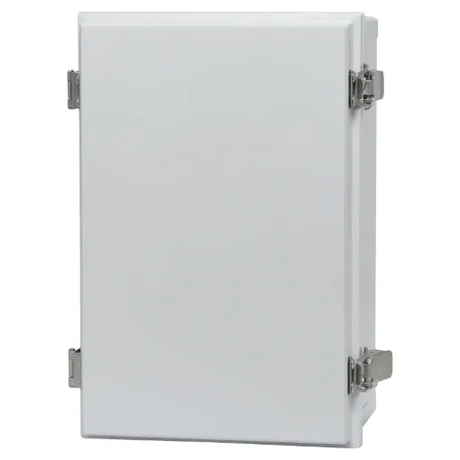 A range of high strength ABS enclosures with UV stabilisation for external use. Suitable for housing terminal boxes, distribution panels, instruments and electrical equipment. Wide temperature range -40 to +120°C for demanding environments.