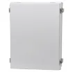 A range of high strength ABS enclosures with UV stabilisation for external use. Suitable for housing terminal boxes, distribution panels, instruments and electrical equipment. Wide temperature range -40 to +120°C for demanding environments.