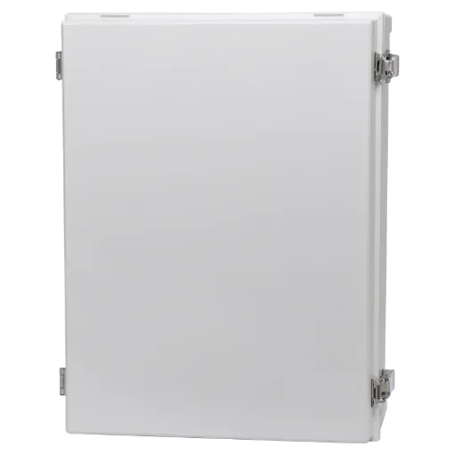A range of high strength ABS enclosures with UV stabilisation for external use. Suitable for housing terminal boxes, distribution panels, instruments and electrical equipment. Wide temperature range -40 to +120°C for demanding environments.