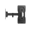 This universal swivel wall bracket suits flat TVs and monitor screens between 23"-43". Ideal for mounting smaller screens in restaurants, bars, information kiosks, plus domestica applications.  