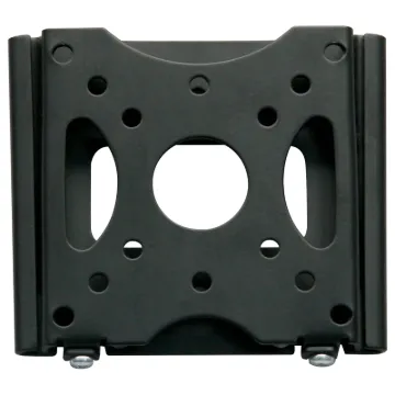 Fixed LCD monitor bracket suitable for screens up to 24" in size. Mounting hole centres at 75mm &amp 100mm square (suits VESA MIS-D 75 &amp 100). Ideal for mounting information screens or touchscreens in bars, restaurants, hotels etc.