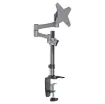 This stylish desk mount bracket simply clamps to your desk and supports screen sizes 13-27" weighing up to 8kg.