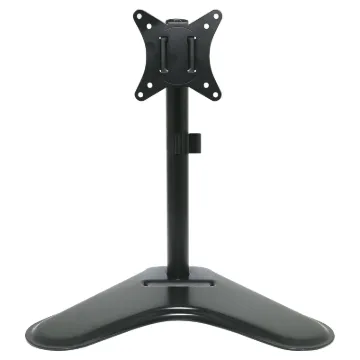 A durable all steel desk mount bracket for computer monitors between 17" and 32" in size, weighing up to 9kg.
