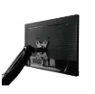 This stylish desk mount bracket simply clamps or screws to your desk and supports a 13" to 27" monitor weighing up to 6kg.
