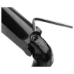 This stylish desk mount bracket simply clamps or screws to your desk and supports a 13" to 27" monitor weighing up to 6kg.