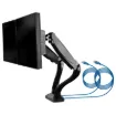 This stylish desk mount bracket simply clamps to your desk and supports screen sizes 13"-27" weighing up to 6kg. Includes 2 USB ports.