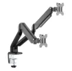 This stylish desk mount bracket simply clamps to your desk and supports screen sizes 17"-32" weighing up to 6kg. Includes 2 USB ports.