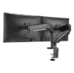 This stylish desk mount bracket simply clamps to your desk and supports screen sizes 17"-32" weighing up to 6kg. Includes 2 USB ports.