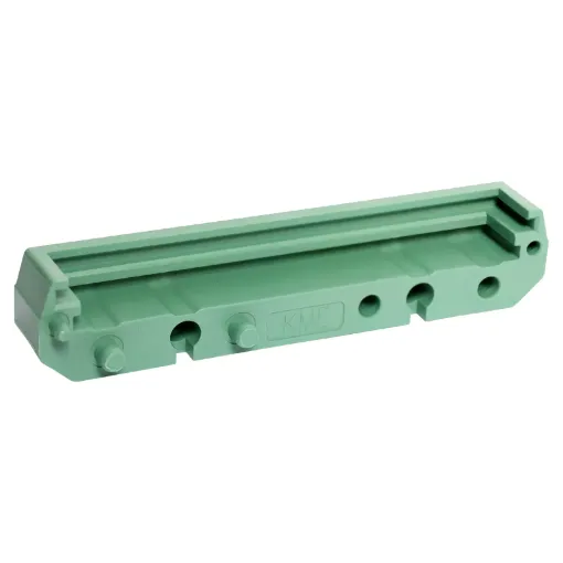 Endcaps to suit standard DIN rails. Accommodates 10mm of PCB length.