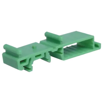 Mounting base section for DIN modules. This section is the mounting &quotfoot&quot for attaching a series of bases to the rail. Suits standard top hat, miniature top hat and asymmetric &quotG&quot types.