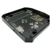 SATA expansion can be screwed onto the bottom of the case to provide support for M.2 SATA SSD drives.