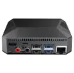 Turns your Pi into a high resolution network music player for MP3, FLAC, ALAC, WAV, AAC, FLAC, DSD, Audio CD and many more file types. On-board DAC for very high quality audio output. The ideal home music server for the audiophile!  All aluminium case provides excellent cooling for your Pi 4.