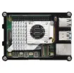 This compact multi-layer acrylic case suits the Raspberry Pi 5 and provides access to all ports on the board.  Includes cooling fan module with heatsink.