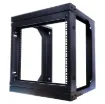 9U 460mm Deep Hinged Wall Mount Server Rack - Altronics