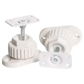 Installs in minutes! Great for mounting speakers & cameras. Plate can be removed to become an M6 mounting thread if required. 50 deg. adjustment. 5kg max. 31 x 52mm plate.