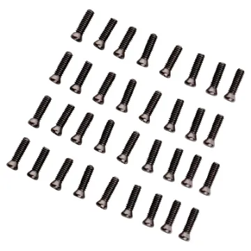 Pack of 8 M2.2 x 8mm torx head bolts. Nickel plated. Suitable for use with panel mounting P0515. 