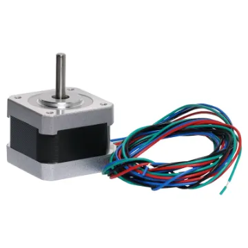 12V 200-step 1.8&ampdeg 48BYG stepper motor with interface
lead. 2 phase type. 0.23Nm holding torque. 5mm&ampOslash
shaft. NEMA17 M3 mounting hole pattern (31mm).
Size: 42x42x34 (25mm shaft). 1m lead.