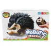 This cute hedgehog toy kit bristles his spines when he hears a loud noise (such as a hand clap). He will even curl up and roll away if you scare him enough! Features light up eyes and motorised feet allowing him to scurry away. Assembles in under 2 hours with no special tools required. Requires 4 x AAA batteries.