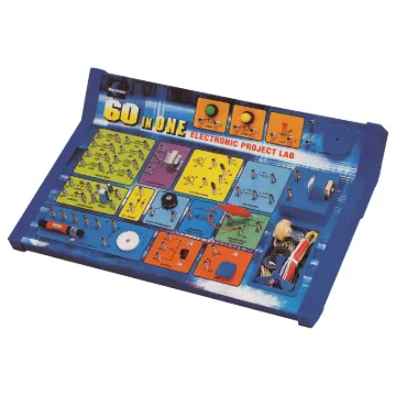 These simple kits are a great introduction to the world of electronics. Basic principles are covered and assembly is completely solderless using a series of spring loaded terminals.