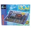 The 130 in 1 Electronic Projects Lab Kit will start you on the road to a great hobby or career in electronics. It contains all the parts and instructions to assemble 130 educational and fun experiments and circuits.