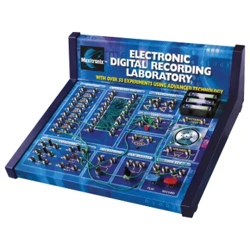 The new K 2220 Electronic Digital Recording Project Lab Kit makes a great introduction to the world of Advanced Electronic Digital Recording Technology.