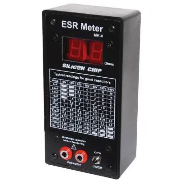 (SC April '04) Allows quick &quotin-circuit&quot detection of defective electrolytic capacitors.  0.01-99Ω autoranging. Includes case & fully screened & punched front panel.