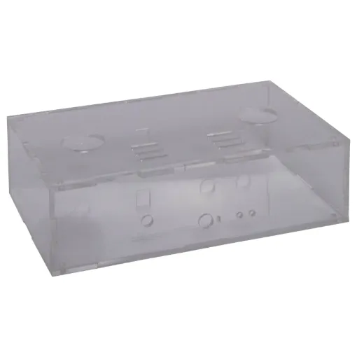 High quality friction fit clear acrylic case designed to fit  the K5192 Stereo Hifi Valve Preamplifier kit.