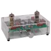 High quality friction fit clear acrylic case designed to fit  the K5192 Stereo Hifi Valve Preamplifier kit.