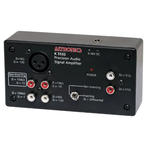 If you’ve ever tried to view a microphone signal on an oscilloscope and lost it in the noise, then you’ll know just how handy a signal amplifier can be. This kit provides a breakout for the high-performance AD4625-1 opamp with provision for a number of fixed gains, suitable for working with audio signals.
