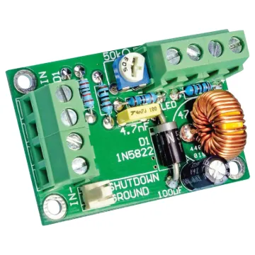 (SC Feb '12) This tiny regulator board outputs 1.2-20V from a higher voltage DC supply at currents up to 1.5A. It's small, efficient and cheap to build, with many handy features such as a very low drop-ou