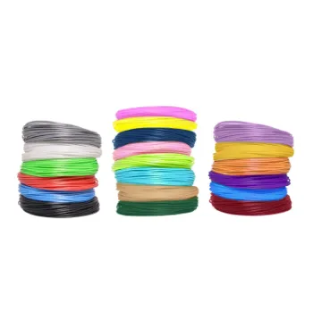 Contains 10 different colours of 1.75mm PCL filament for use with our handheld printing pen. Each colour roll is approx 5m long.