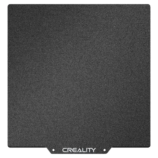 Double sided black textured PEI spring steel magnetic build plate to suit 3D printer models K8600 & K8602