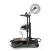 This high performance 3D printer with a more aesthetic, streamlined design, features a brand new nozzle made of brass that can stand up to +300°C printing temperature and is compatible with PLA, ABS, PVA, TPU, PA, PETG and wood.