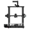 This high performance 3D printer with a more aesthetic, streamlined design, features a brand new nozzle made of brass that can stand up to +300°C printing temperature and is compatible with PLA, ABS, PVA, TPU, PA, PETG and wood.