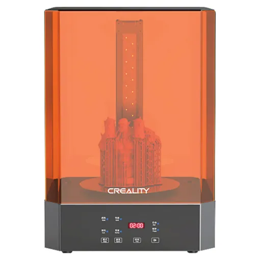 Resin based 3D printers are rapidly becoming the go to tool for high resolution 3D prints. They offer a faster print process with excellent accuracy and a stronger finished product thanks to UV curing on each layer.