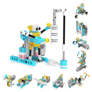 This 300pc set contains the parts for 72 different project designs which can be built using Makerzoids 3D app tutorials.