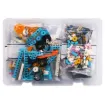 This 300pc set contains the parts for 72 different project designs which can be built using Makerzoids 3D app tutorials.