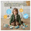 This 300pc set contains the parts for 72 different project designs which can be built using Makerzoids 3D app tutorials.