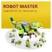 The Robot Master sets supports the building of up to 200 different robotic projects from simple to complex, allowing kids to progress their STEM skills up with staged lessons.