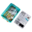Build up to 200 different projects or create your own! Great for inspiring kids to invent and design with staged learning from the basics up to advanced Scratch programming. Each set contains hundreds of blocks, plus multifunction sensors, programmable motor and host controller. Compatible with big brand name blocks.