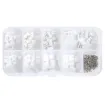 An assortment of right 1.25mm pitch angle boxed PCB connectors and matching plugs in 2, 3, 4 and 5 way varieties.