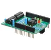 A powerful and versatile programming and breakout shield for ATtiny. Combine the shield with your favourite UNO and you've instantly got a programmer and debugging system in one!