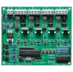 (DIYODE Sept ‘18) Provides four 5A channels of DC powered lighting such as LED strips and lamps. Each channel is independently powered and protected allowing for a very compact and easy to wire design. Utilises an ATmega328p controller (on board) to provide smooth adjustment to brightness levels. Buttons provide channel selection and up/down bright